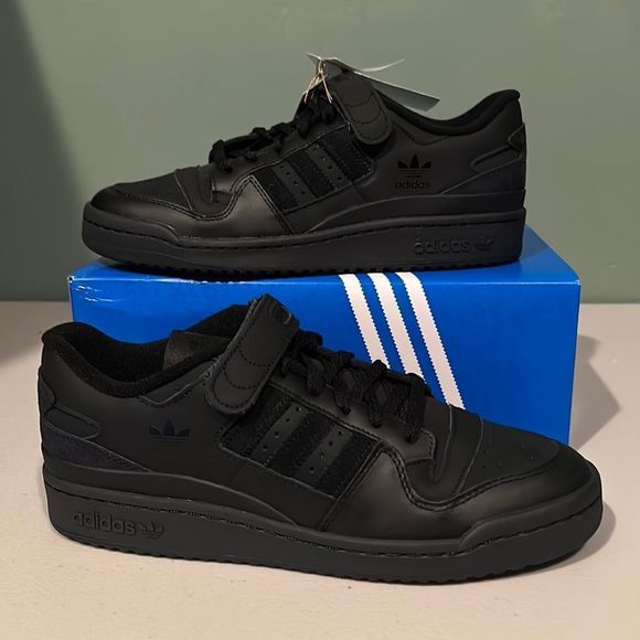 adidas Other - Adidas Men’s Forum Low Triple Black Sneaker BRAND NEW MULTIPLE SIZES